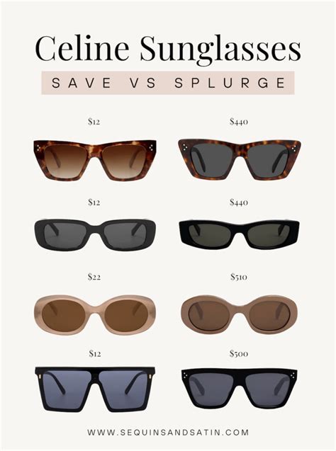 celine bridge sunglasses replica|5 Best Celine Sunglasses Dupes From Amazon! .